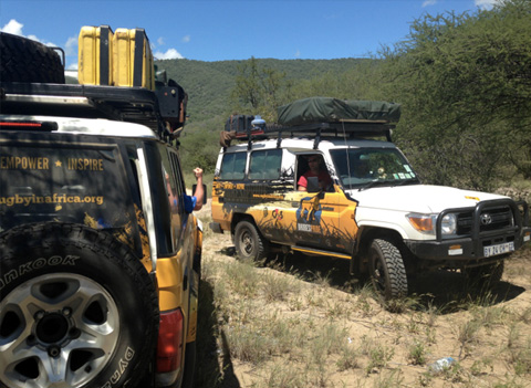 Rugby in Africa Trucks